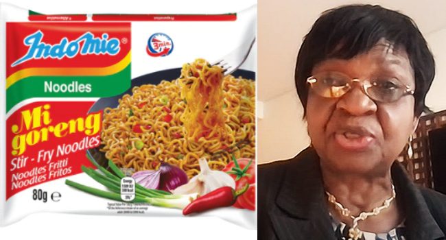 NAFDAC ta fayyace sakamakon bincikenta kan taliyar Indomie